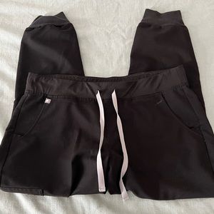 Figs black jogger scrubs